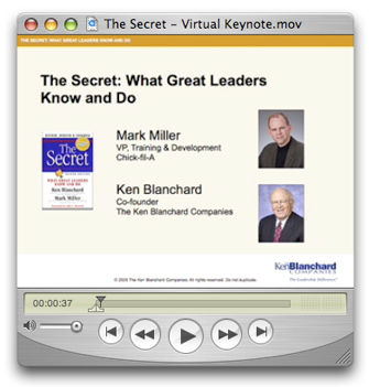 The Secret - Recording of Live Virtual Keynote
