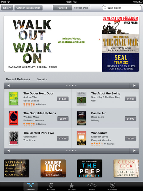 Walk Out Walk On, Enhanced Edition, iBookstore Promotion